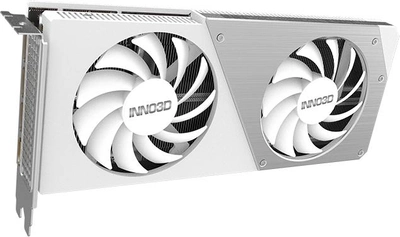 INNO3D PCI-Ex GeForce RTX 4060 Ti Twin X2 OC biała 8GB GDDR6 (128bit) (2565/18000) (1 x HDMI, 3 x DisplayPort) (N406T2-08D6X-171153W)