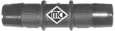 Універсальний з'єднувач шлангів 19mmx19mm (прямий) Metalcaucho (00047)