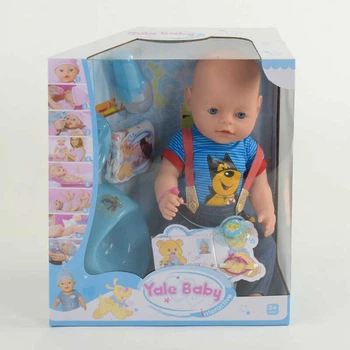 Функциональный пупс "Yale Baby" 45 см с аксессуарами BL 034 D