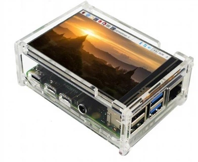 Корпус для Raspberry PI4 прозорий акріл (RA575)