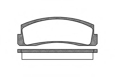 Гальмівні колодки перед. Niva (76-21) Woking (P003300)