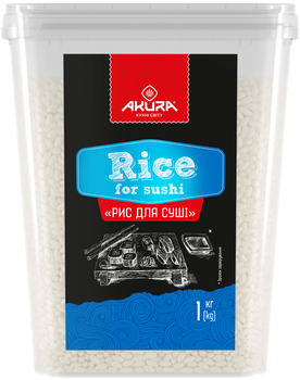 Рис Akura для суші 1 кг (4820178460576)