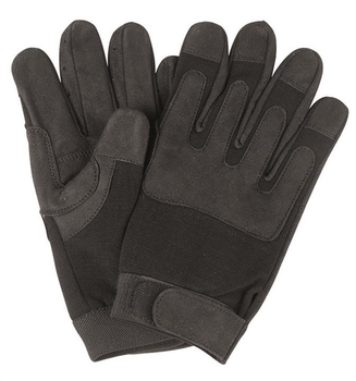 Тактичні рукавички полегшені чорні Mil Tec Німеччина L