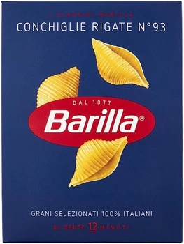 Макароны BARILLA 93 CONCHIGLIE RIGATE, 500г