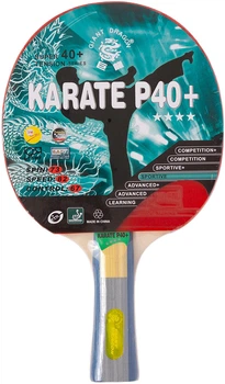 Ракетка для настільного тенісу Giant Dragon Karate 4* (ST12401P40+)