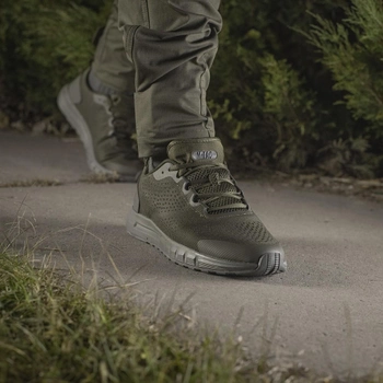 Чоловічі літні тактичні кросівки M-Tac розмір 46 (30,3 см) Олива (Хакі) (Summer Pro Army Olive)