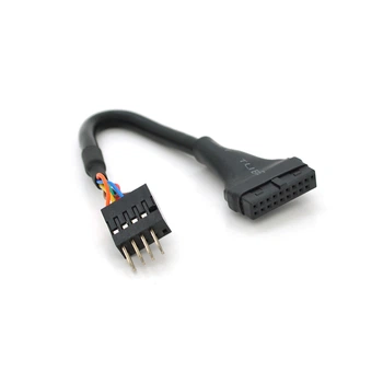 Переходник USB 3.0 на USB 2.0 для материнской платы 20pin to 8 pin