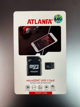 Карта памяти Atlanfa 64gb Class 10