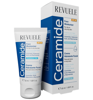 Крем для обличчя Revuele Ceramide зволожуючий з керамідами SPF 25 (5060565105478)