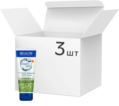 Рідка морська сіль-гель для тіла "Жожоба" Crystals Health 200 мл