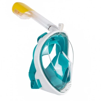 Маска для подводного плавания EasyBreath снорклинг,&nbsp; DryTOP размер M Зелёный (1463SMPLMSKC8) CLS55