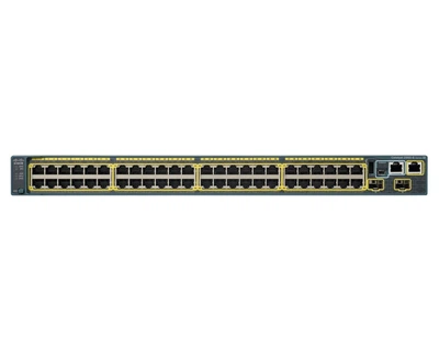 WS-C2960S-48TS-S - 48x 1GE RJ45, 2x 1G SFP, LAN Lite, Cisco Catalyst 2960S Комутатор Refurbished