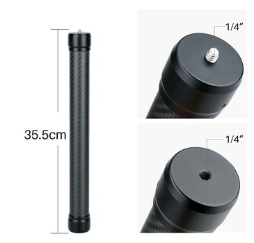 DH10 удлинитель из углеродного волокна переносной столб Stick Monopod для DJI Ronin SC RSC2 Zhiyun Camera Gimb