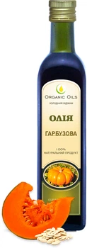 Олія Organic Oils Гарбузова холодного віджиму 500 мл (4820188520093)