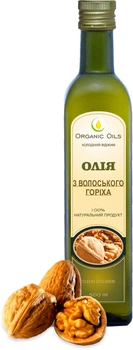 Олія Organic Oils Волоського горіха холодного віджиму 500 мл (4820188520475)