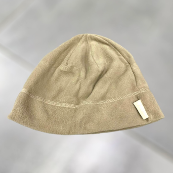 Шапка зимова флісова, колір койот, Wolftrap, тактична зимова шапка, армійська шапка для військових