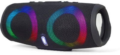 Акустическая система Gembird 10 W Black (SPK-BT-LED-02)