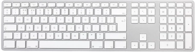 Клавиатура проводная Matias Mac Silver USB Grey (FK316S-UK)
