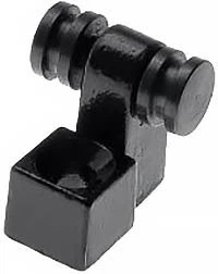Роликовый ретейнер для 2-х струн PAXPHIL HS008 BK GUITAR ROLLER STRING TREE (BLACK)