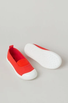 Слипоны красные H&M 24 (400092372)