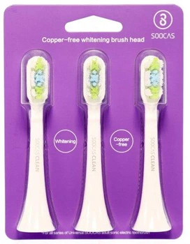Насадки Soocas X3U белые по 3 шт