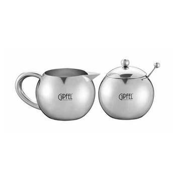 Цукорниця з ложечкою і молочник Gipfel Oreole 9832