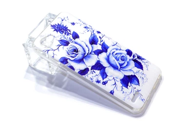 Чохол для LG Q6 M700 "Троянди Blue"