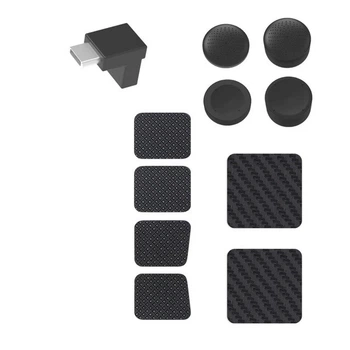 Комплект защиты 11 в 1 JYS для Steam Deck, Oled Накладки на стики / Переходник / Наклейки
