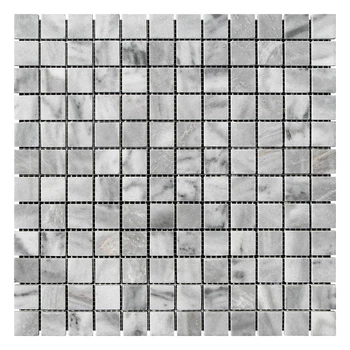 Серая Мозаичная плитка Полированная МКР-2П (23x23)