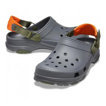 Чоловічі Сабо Crocs Classic All Terrain Clog 42-43 р 27-27.5 см Сірі 206340-M9/W11 Grey