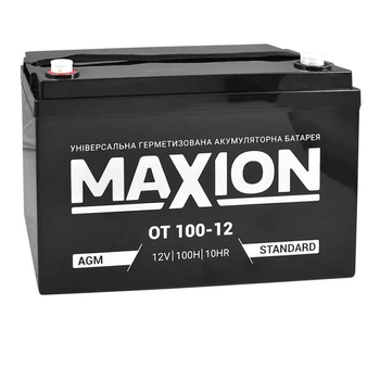 Акумуляторна батарея MAXION AGM OT 100-12 12V 100Ah ( 406 x 172 x 237 )