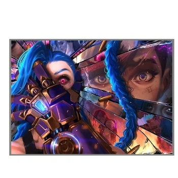 Постер плакат Аркейн Лига легенд League of Legends 42х29 см А3 (poster_0433)