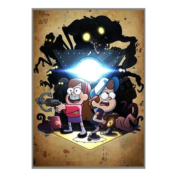 Постер плакат Гравити Фолз Gravity Falls 42х29 см А3 (poster_0541)