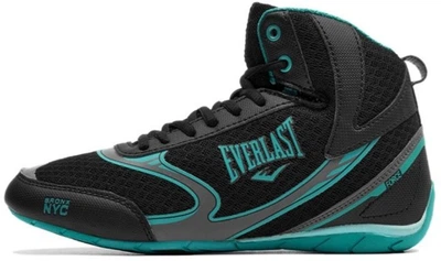 Боксерки Everlast Force ELW-126I 40 (US 9) Черно-зеленые (7899792025826)
