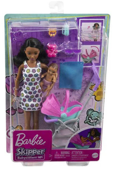 Zestaw lalek Barbie Skipper Klub opiekunki (194735062911)