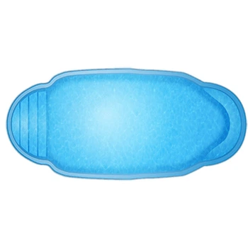 Композитна чаша для басейна GaudiBud "Ельдорадо", 9200х4300х1100-1700 мм