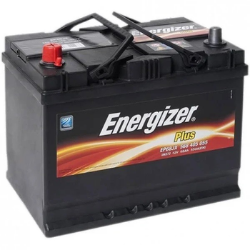 Аккумулятор 68Ah-12v Energizer Plus (261х175х220), L,EN550 Азия