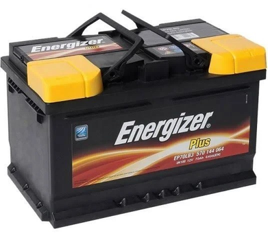 Аккумулятор 70Ah-12v Energizer Plus (278х175х175), R,EN640