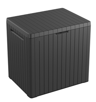 Садовий ящик стіл для зберігання речей City Storage Box 113L графіт 246941