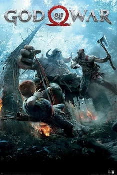Плакат PlayStation - God of War (Постер) (5050574349628)