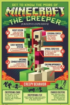 Minecraft - Creepy Behaviour (Poster) (5028486417094)