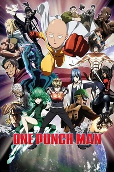 Плакат One Punch Man - Collage (Постер) (8592839270911)