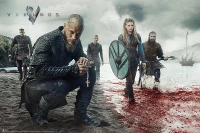 Vikings - Blood Lanscape (Poster) (8592839015970)