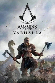 Плакат Assassins Creed Valhalla - Raid (Постер) (3665361043997)