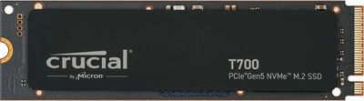 Dysk SSD Crucial T700 4TB NVMe 2.0 M.2 2280 PCIe 5.0 x4 3D NAND TLC (CT4000T700SSD3)