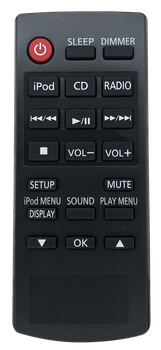 Пульт для музыкальных центров и аудио техники PANASONIC N2QAYC000058 [AUX] - 60054