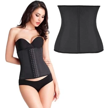 Корсет для схуднення Sculpting Clothes L чорний стягуючий для схуднення талії