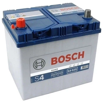 Аккумулятор 60Ah-12v BOSCH (S4025) (232x173x225),L,EN540 Азия