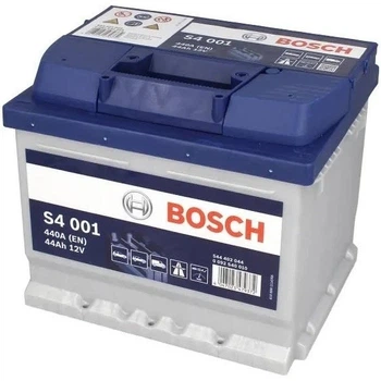Аккумулятор 44Ah-12v BOSCH (S4001) (207x175x175),R,EN440