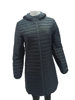 Жіноча подовжена куртка Eddie Bauer р.S темно-зелений